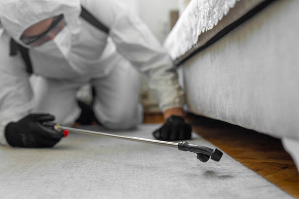 Professional Cockroach Control technician working in Attica, MI